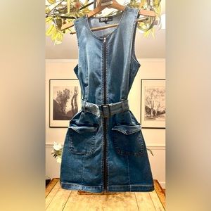 Rewash Blue Denim Dress